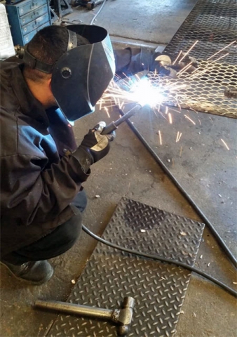 Custom welding job